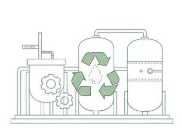 Delivered to Recycler Illustration