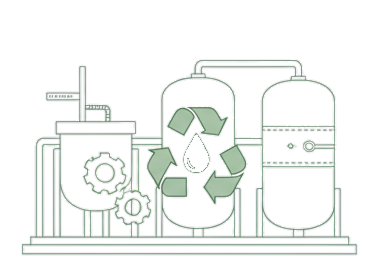 Delivered to Recycler Illustration